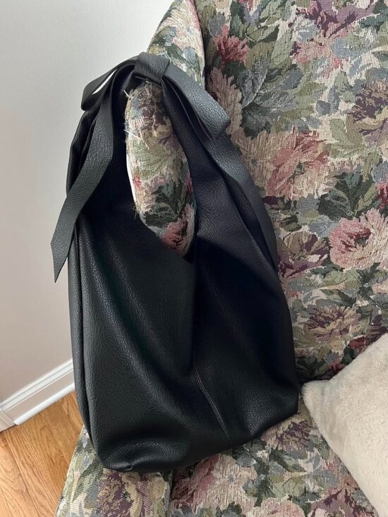 Urban Outfitters Handbags - UO Leather Bow Tote Bag